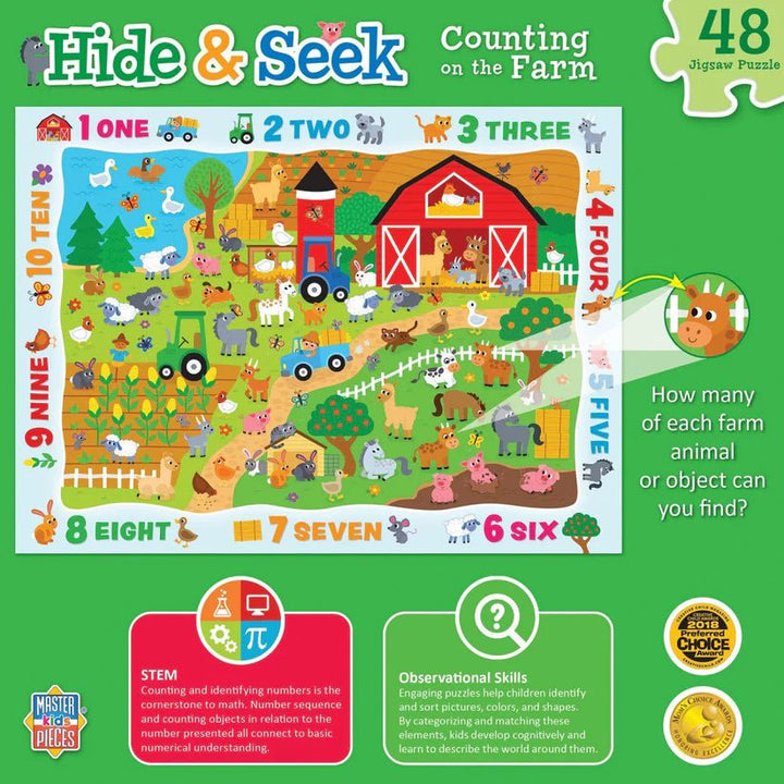 Hide and Seek Counting on the Farm - Tools 4 Teaching