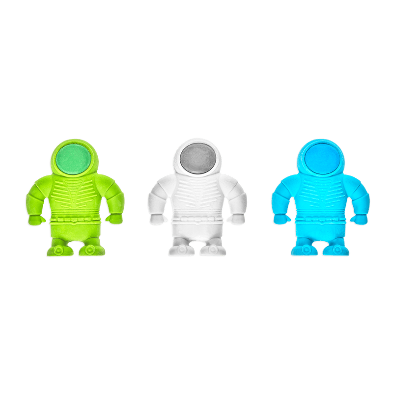 Astronaut Erasers - Set of 3-Arts & Crafts-Tools 4 Teaching-Classroom Decor and More
