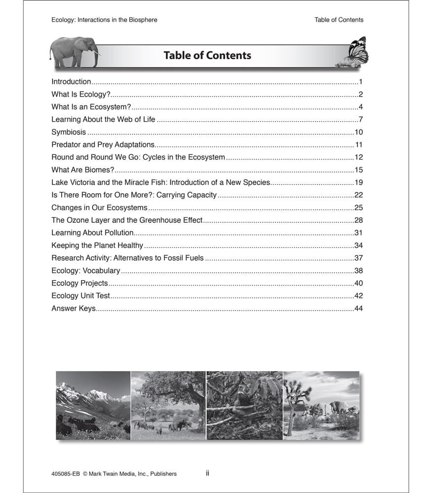 Ecology: Interactions in the Biosphere Workbook Grade 5-12 Paperback-Science & STEM-Tools 4 Teaching-Classroom Decor and More
