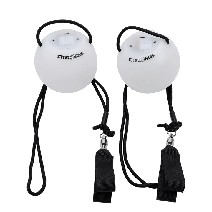 Spinballs LED Rechargeable Poi Set Glow.0-Toys-Tools 4 Teaching-Classroom Decor and More