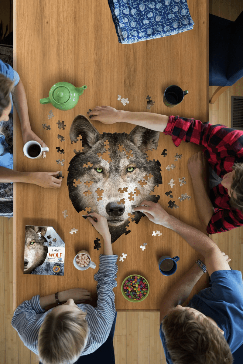 *I AM WOLF 300 pcs Puzzle-Puzzles-Tools 4 Teaching-Classroom Decor and More