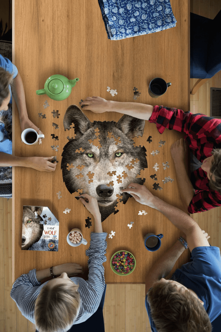 *I AM WOLF 300 pcs Puzzle-Puzzles-Tools 4 Teaching-Classroom Decor and More