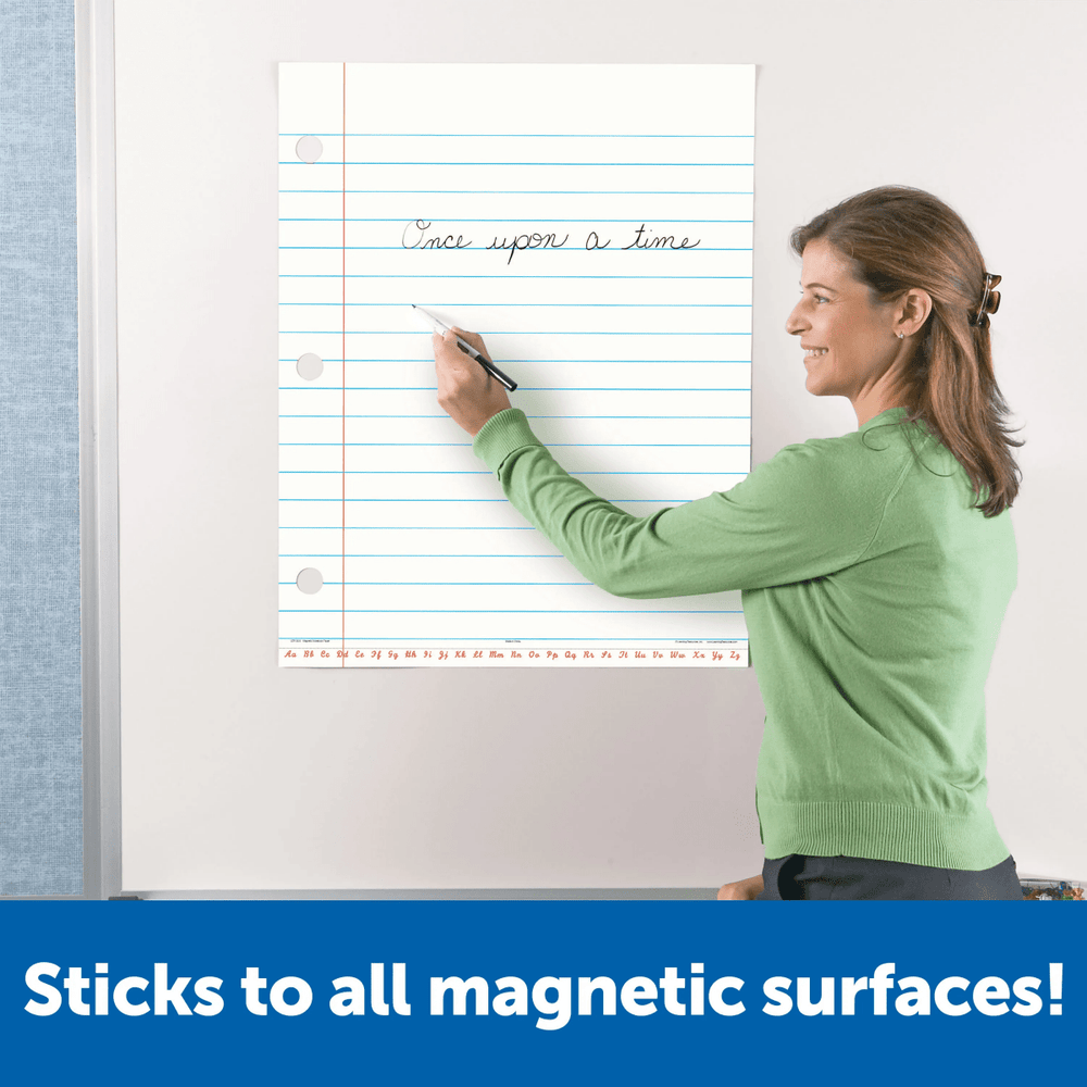 Magnetic Notebook Paper-Dry Erase-Tools 4 Teaching-Classroom Decor and More