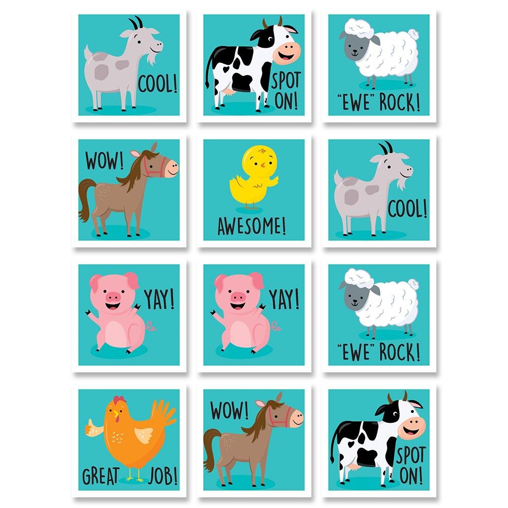 Farm Friends Reward Stickers-Stickers-Tools 4 Teaching-Classroom Decor and More