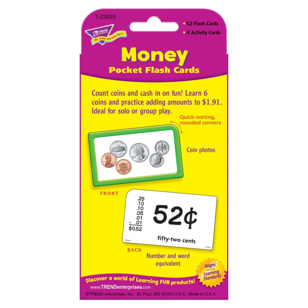 Money Pocket Flash Cards-Flashcards-Tools 4 Teaching-Classroom Decor and More