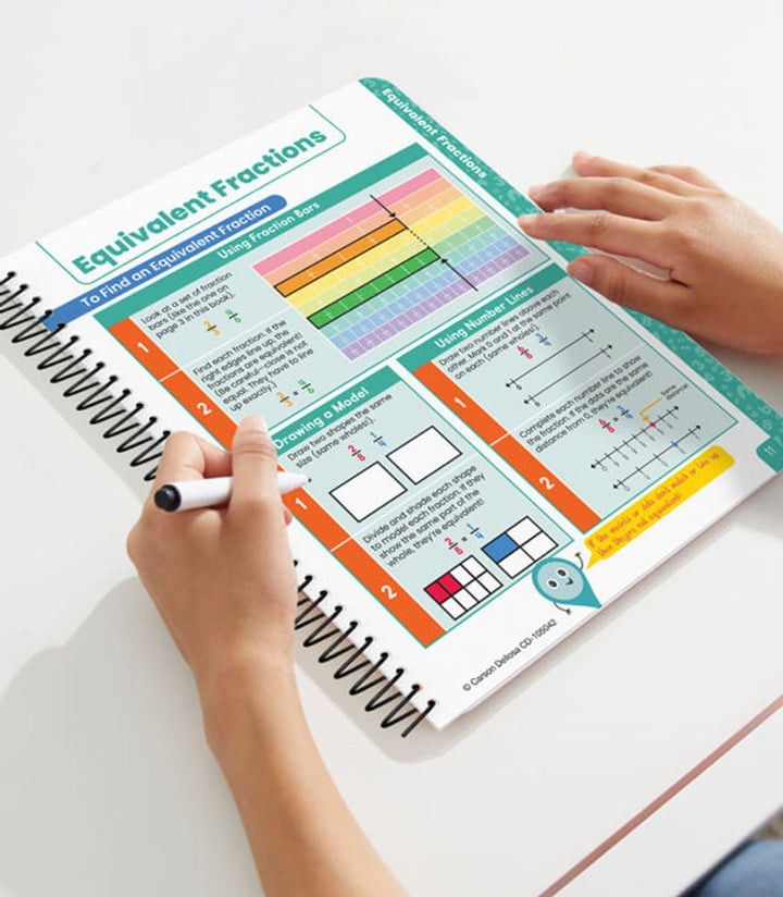 Intro to Fractions Resource Book Grade 2-4 Spiral-Math Books-Tools 4 Teaching-Classroom Decor and More