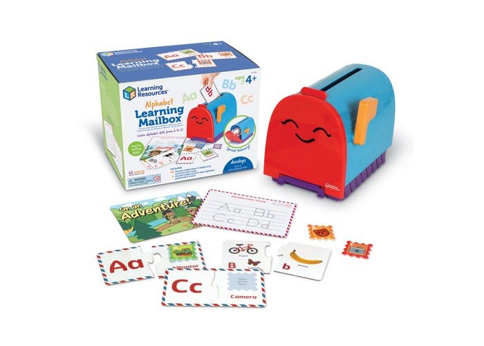 Alphabet Learning Mailbox-Subjects - Reading - Alphabet-Tools 4 Teaching-Classroom Decor and More