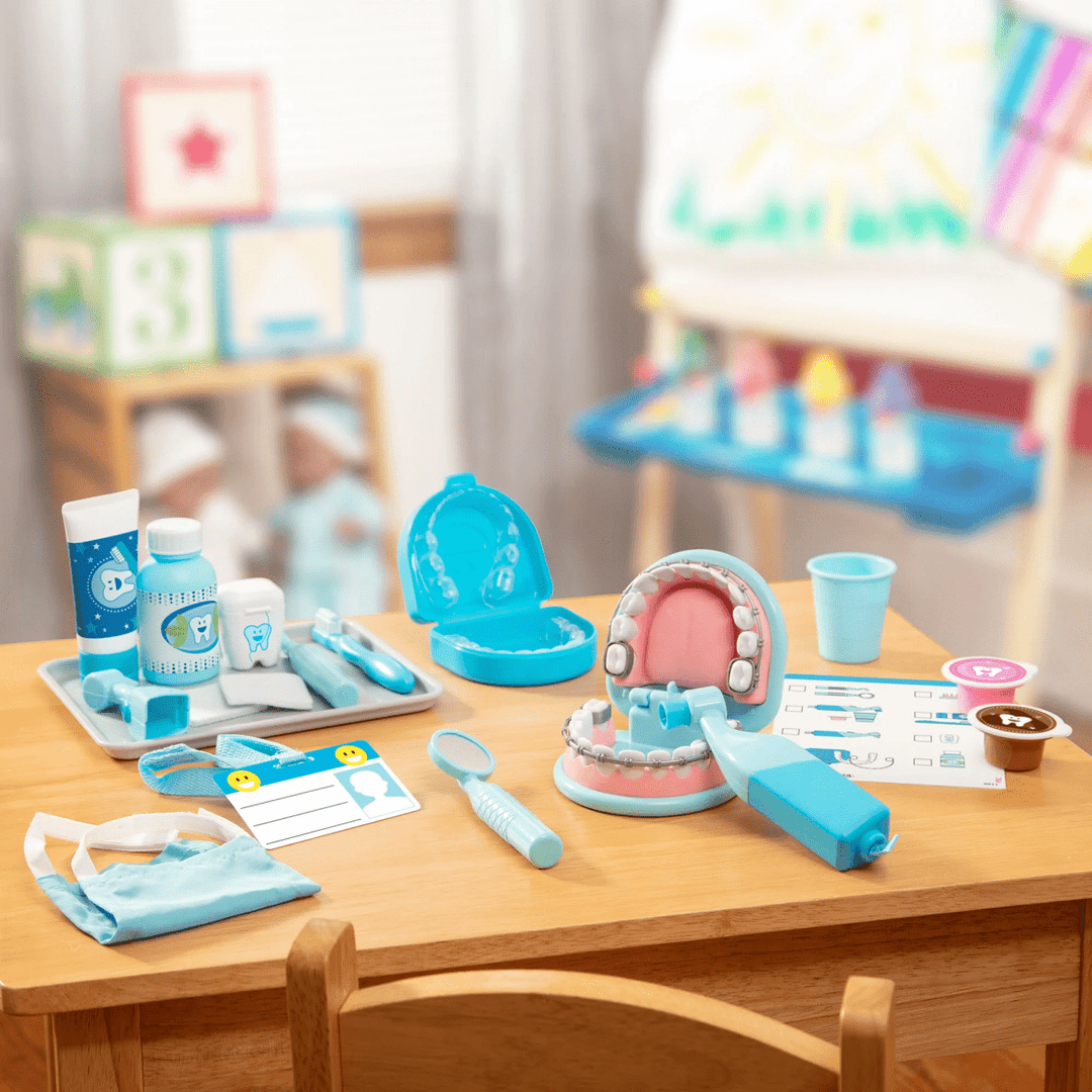 Super Smile Dentist Play Set-Dress Up & Jewelry-Tools 4 Teaching-Classroom Decor and More