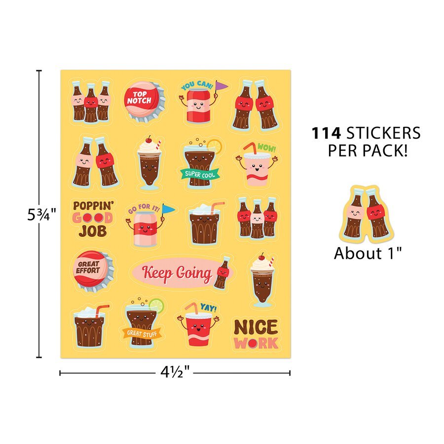 Cola Smelly Stickers-Stickers-Tools 4 Teaching-Classroom Decor and More