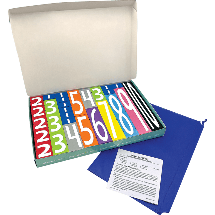 Number Stax - Stacking Foam Number Blocks-Teaching Materials-Tools 4 Teaching-Classroom Decor and More