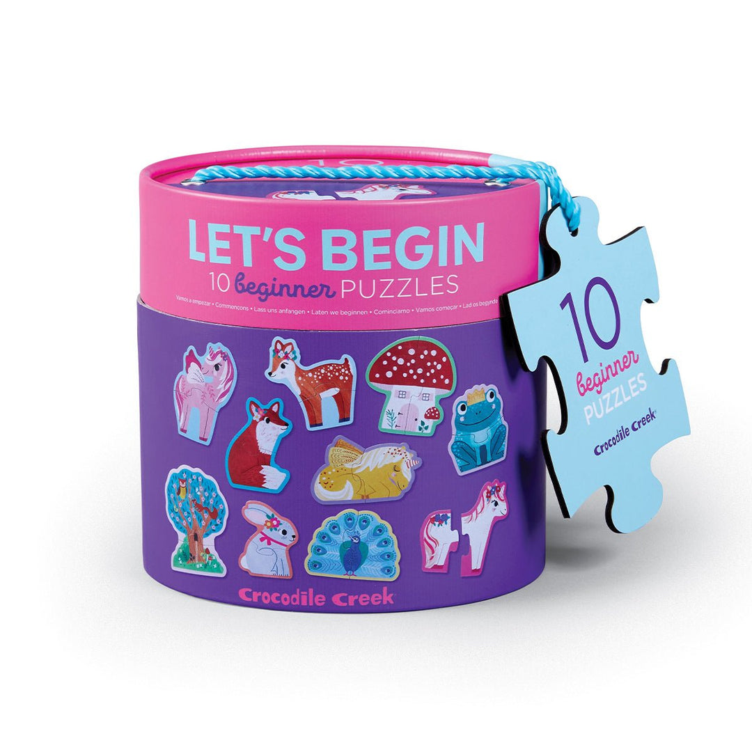 Let's Begin 2-Piece Puzzle - Unicorn-Puzzles-Tools 4 Teaching-Classroom Decor and More