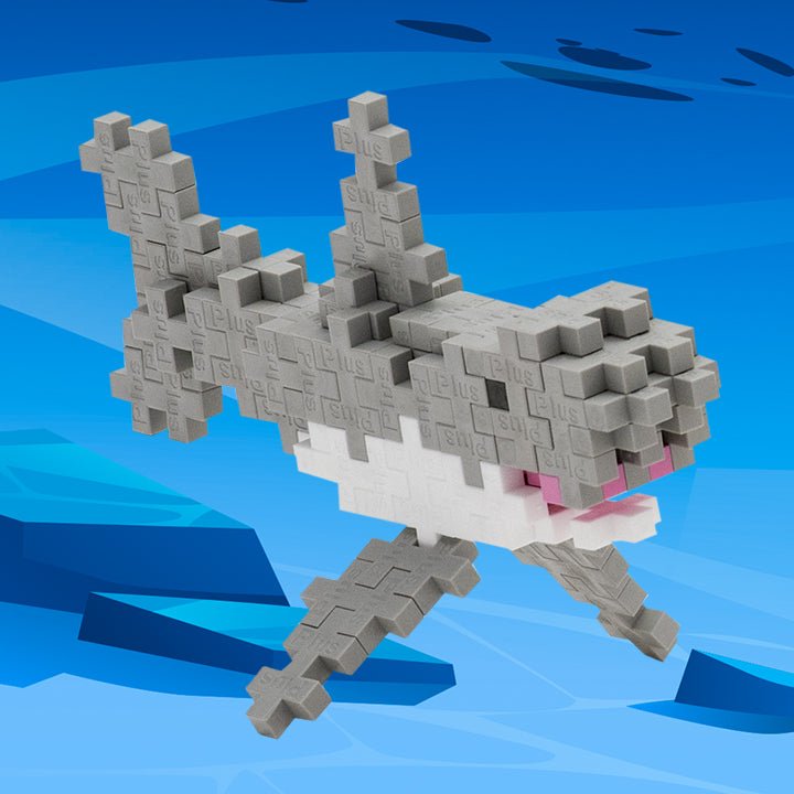 PLUS PLUS® Tube - 70 PC - Shark-Plus Plus-Tools 4 Teaching-Classroom Decor and More