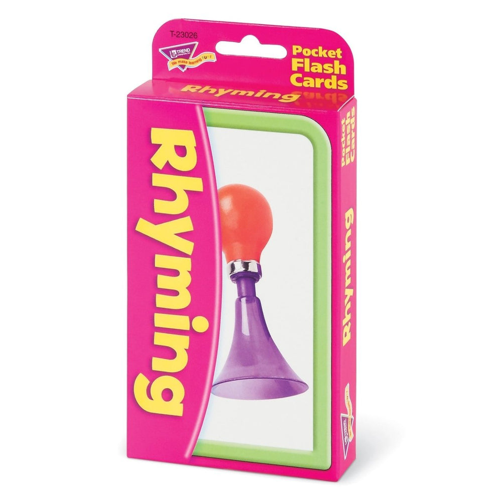 Rhyming Pocket Flash Cards-Flashcards-Tools 4 Teaching-Classroom Decor and More
