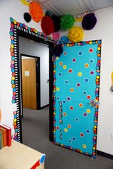 Pom Poms EZ Border-Borders-Tools 4 Teaching-Classroom Decor and More