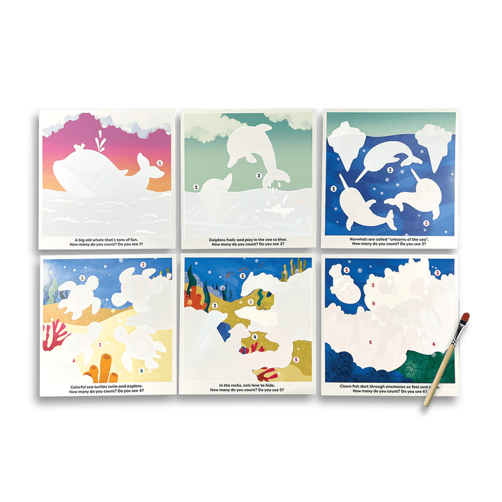 Water Amaze Water Reveal Boards - Under The Sea-Craft Activity-Tools 4 Teaching-Classroom Decor and More