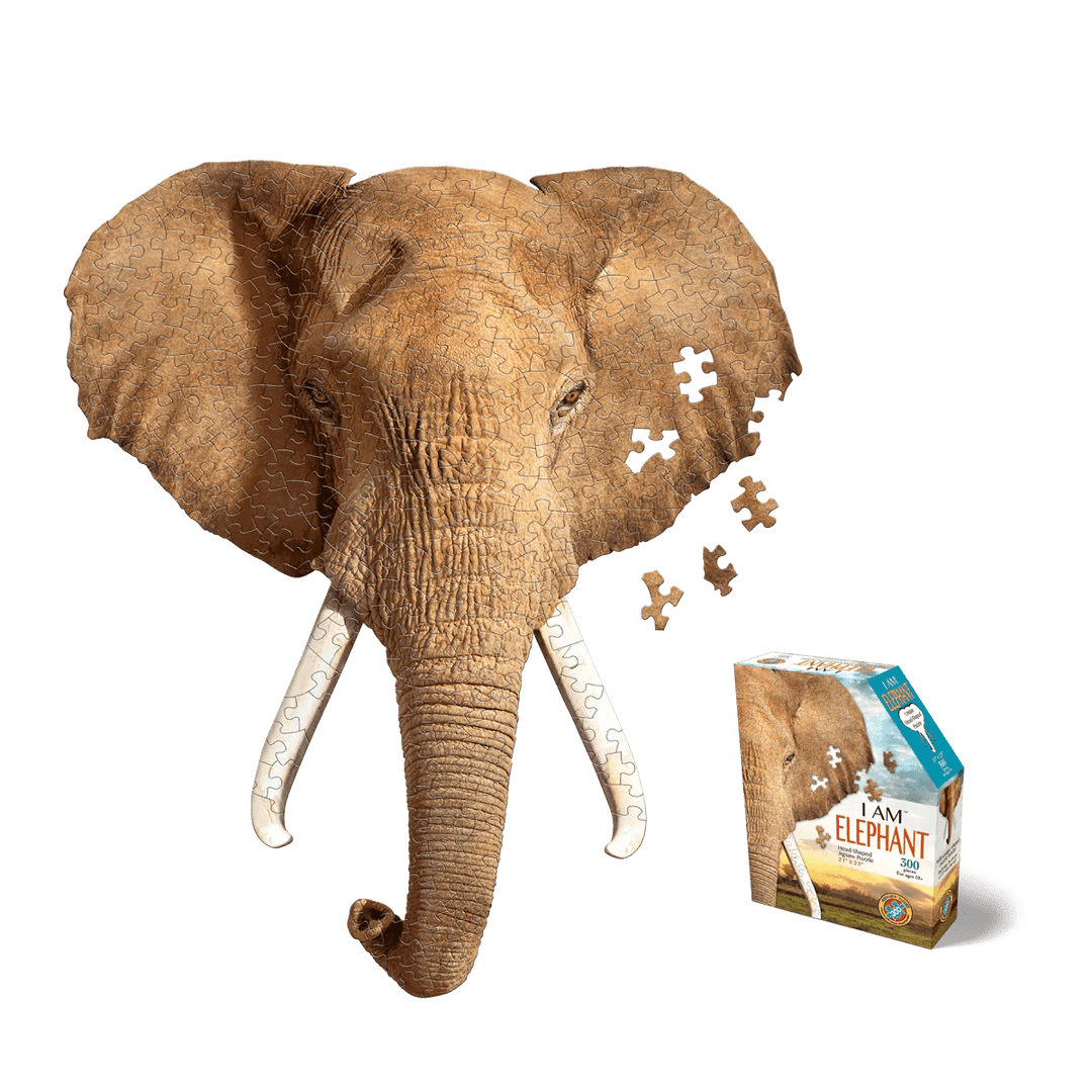 I AM ELEPHANT 300 pcs Puzzle-Puzzles-Tools 4 Teaching-Classroom Decor and More