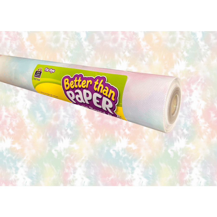 Better Than Paper® Bulletin Board Roll: Tie-Dye-Bulletin Board Paper - Better Than Paper-Tools 4 Teaching-Classroom Decor and More