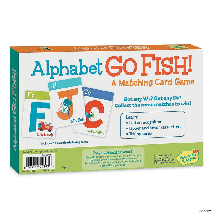 Alphabet Go Fish! Card Game-Subjects - Reading - Alphabet-Tools 4 Teaching-Classroom Decor and More