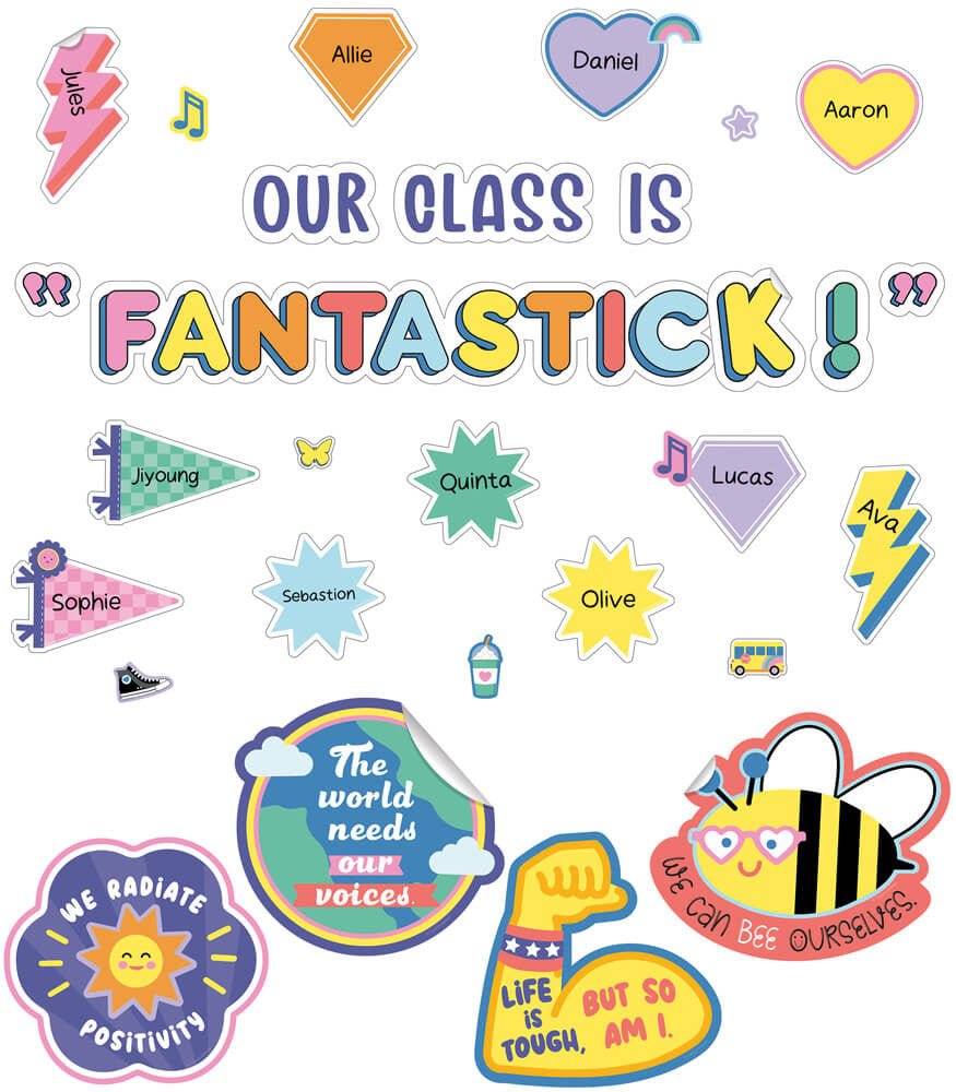 We Stick Together Our Class is Fantastic Bulletin Board Set-Bulletin Board Sets-Tools 4 Teaching-Classroom Decor and More
