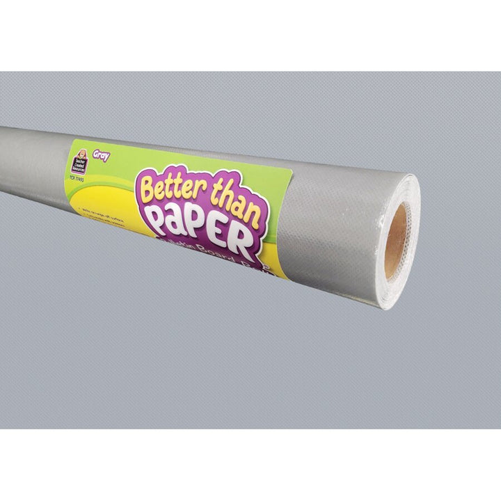 Better Than Paper® Bulletin Board Roll: Gray-Bulletin Board Paper - Better Than Paper-Tools 4 Teaching-Classroom Decor and More