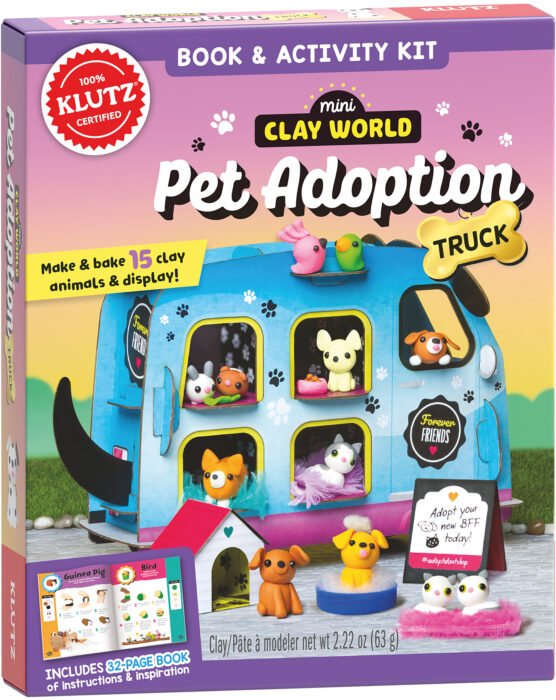 Mini Clay World Pet Adoption Truck-Craft Activity-Tools 4 Teaching-Classroom Decor and More
