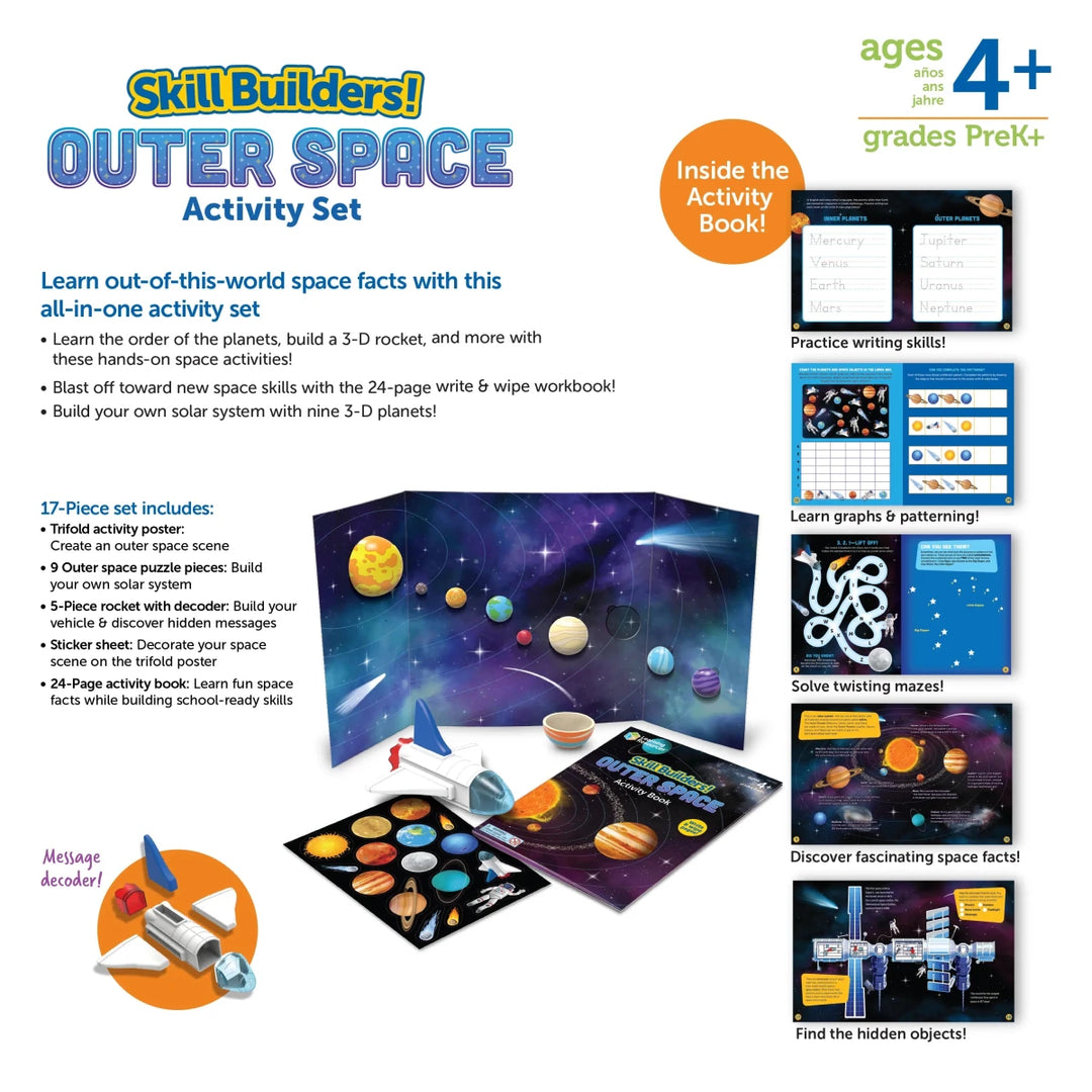 Skill Builders! Outer Space Activity Set - Tools 4 Teaching