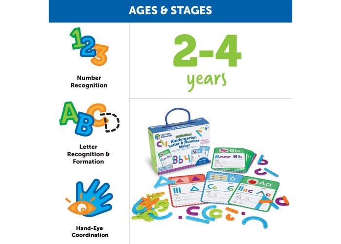Skill Builders! Letter & Number Maker-Subjects - Reading - Alphabet-Tools 4 Teaching-Classroom Decor and More