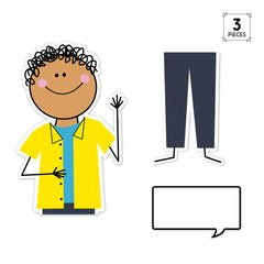 Stick Kids Jumbo Jessie Giant Banner-Banner-Tools 4 Teaching-Classroom Decor and More