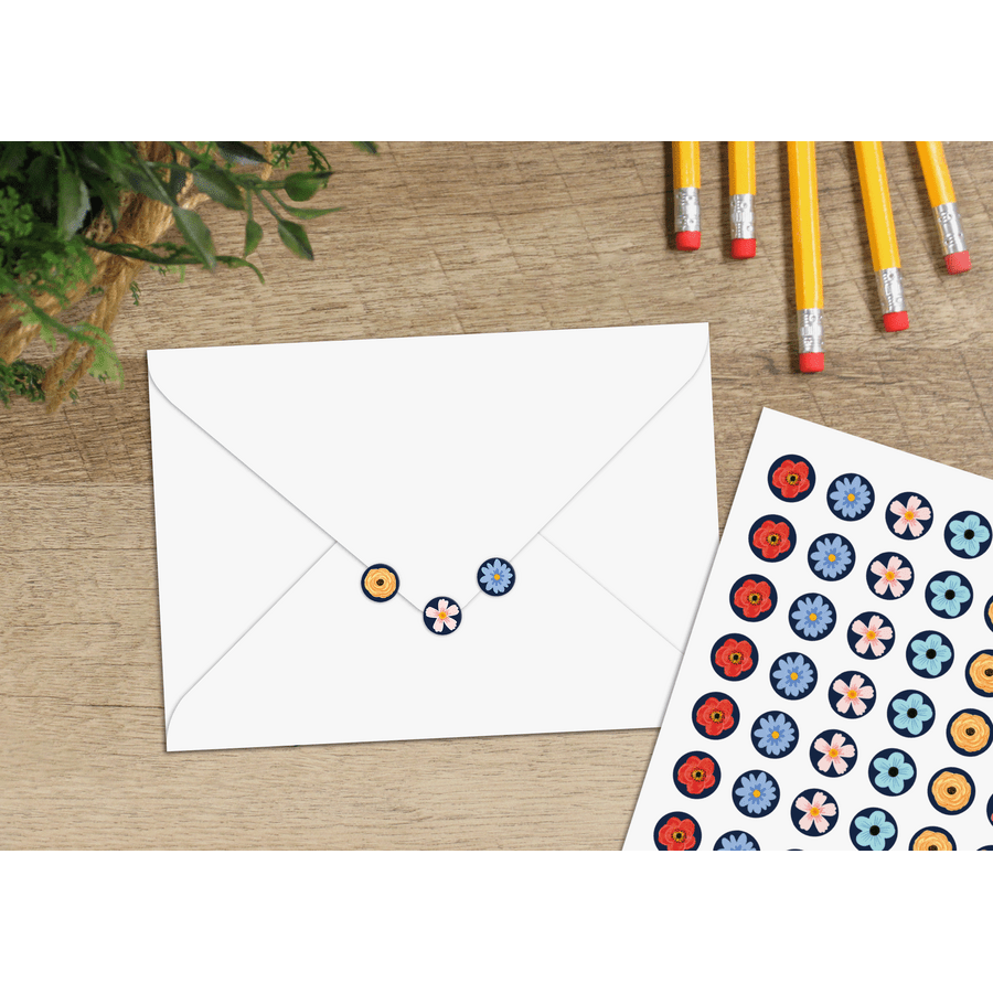 Wildflowers Mini Stickers-Stickers-Tools 4 Teaching-Classroom Decor and More