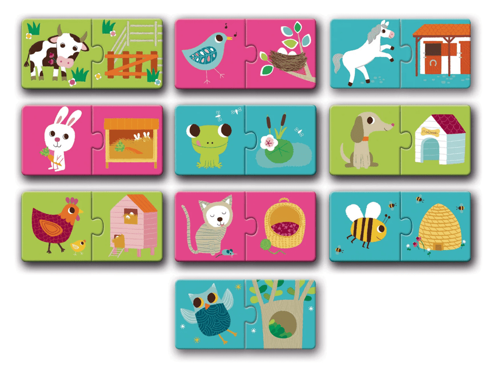 Habitat Puzzle Duo Matching Activity-Puzzles-Tools 4 Teaching-Classroom Decor and More