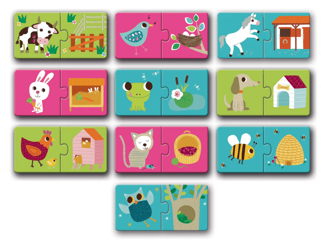 Habitat Puzzle Duo Matching Activity-Puzzles-Tools 4 Teaching-Classroom Decor and More
