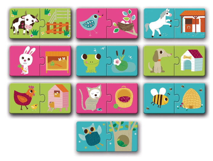 Habitat Puzzle Duo Matching Activity-Puzzles-Tools 4 Teaching-Classroom Decor and More