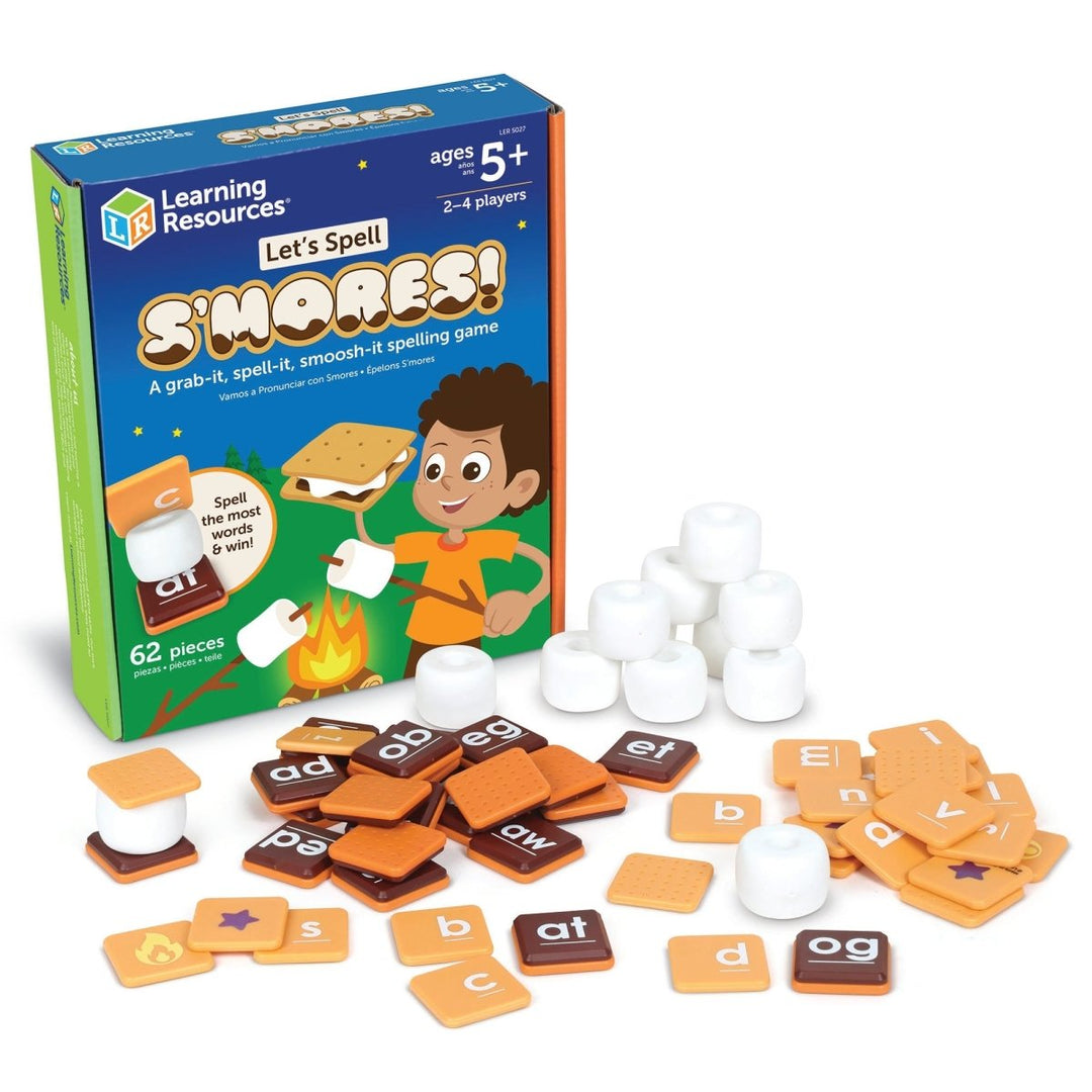 Let's Spell S'Mores!-Subjects - Reading - Reading Manipulatives-Tools 4 Teaching-Classroom Decor and More