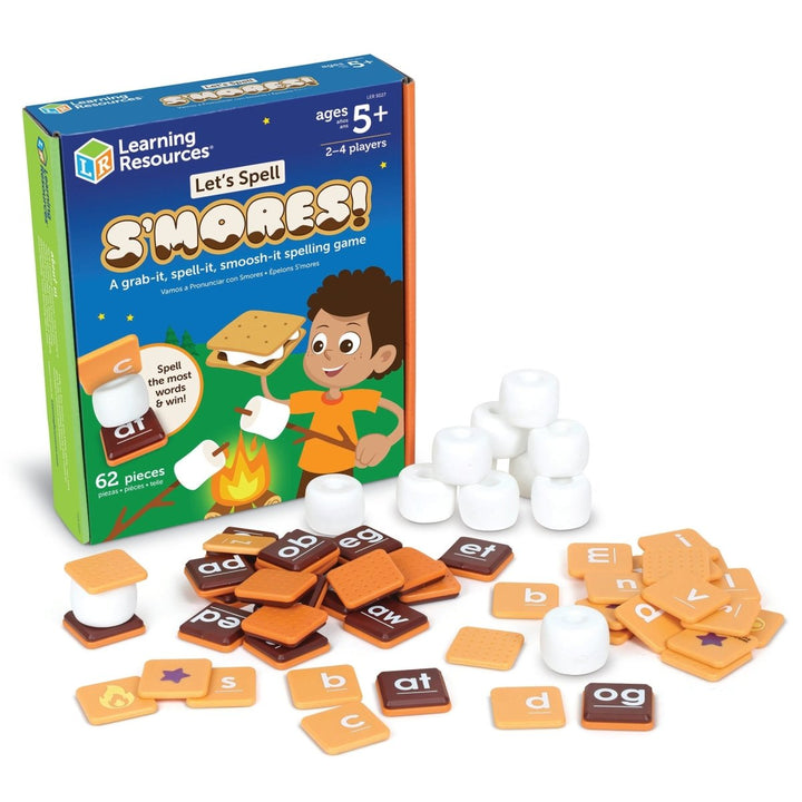 Let's Spell S'Mores!-Subjects - Reading - Reading Manipulatives-Tools 4 Teaching-Classroom Decor and More