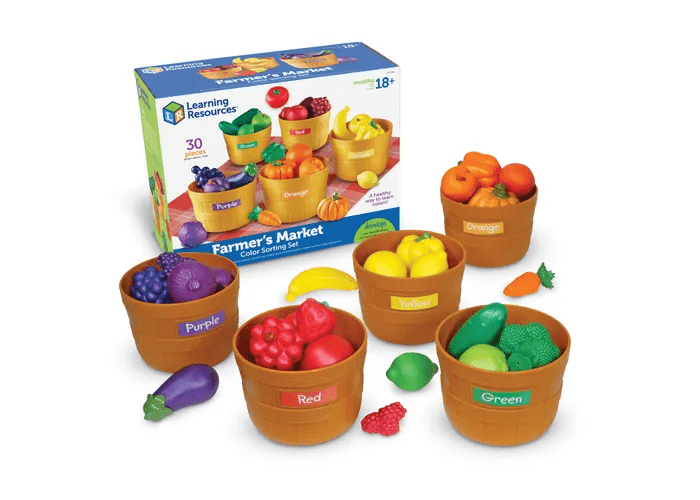 Farmer's Market Color Sorting Set-Numbers, Counting & Sorting-Tools 4 Teaching-Classroom Decor and More