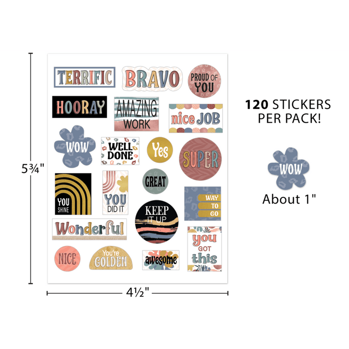 Wonderfully Wild Stickers-Stickers-Tools 4 Teaching-Classroom Decor and More