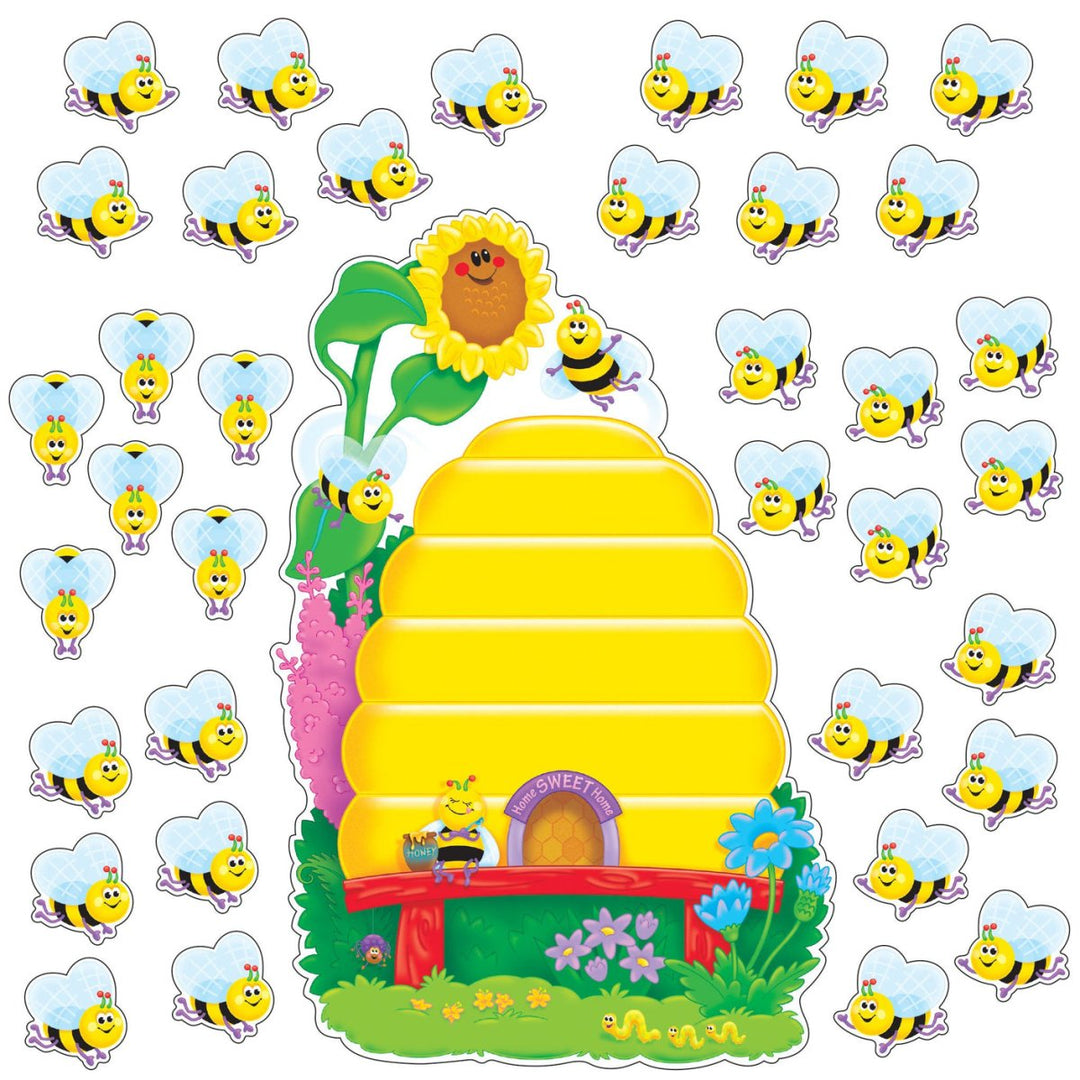 Buzzy Beehive Bulletin Board Set-Bulletin Board Sets-Tools 4 Teaching-Classroom Decor and More