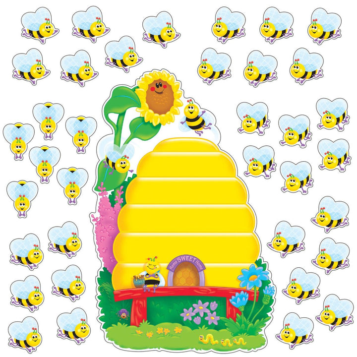 Buzzy Beehive Bulletin Board Set-Bulletin Board Sets-Tools 4 Teaching-Classroom Decor and More