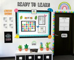 Core Decor Calendar Set Bulletin Board-Bulletin Board Sets-Tools 4 Teaching-Classroom Decor and More
