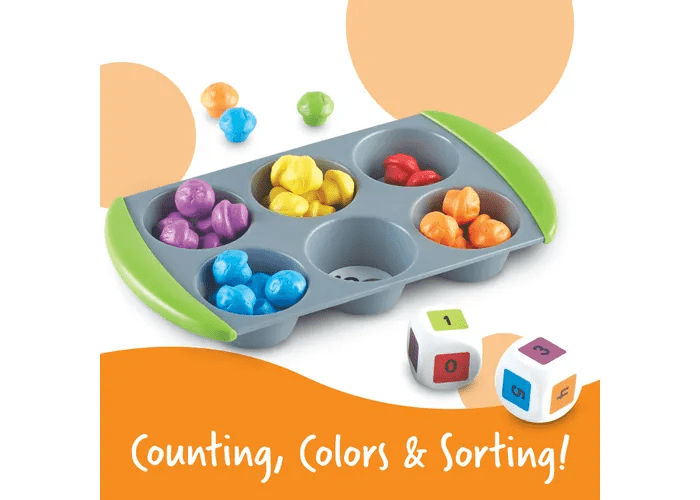 Mini Muffin Match Up Math Activity Set-Numbers, Counting & Sorting-Tools 4 Teaching-Classroom Decor and More