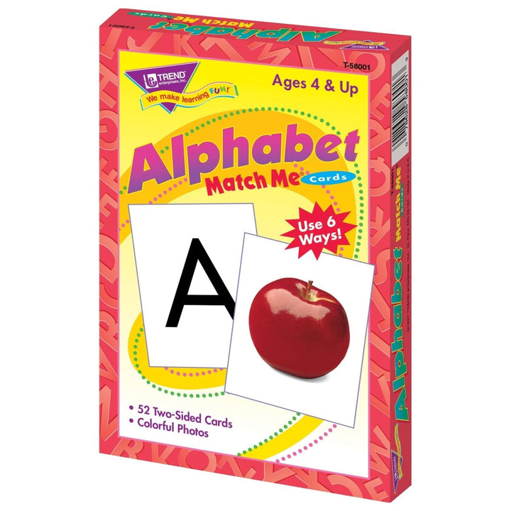 Alphabet Match Me® Cards-Flashcards-Tools 4 Teaching-Classroom Decor and More