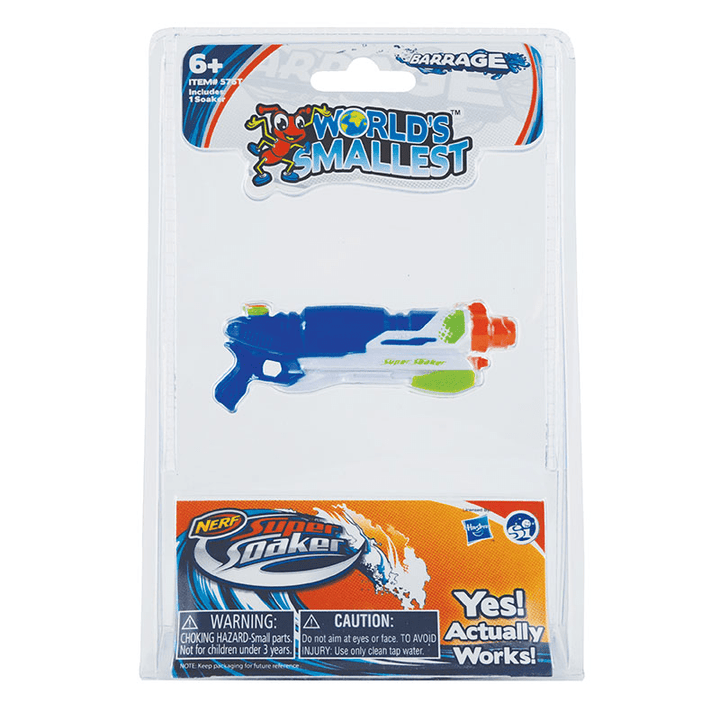 World's Smallest Super Soaker (Assorted)-World's Smallest-Tools 4 Teaching-Classroom Decor and More