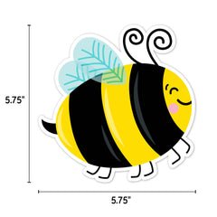 Bees 6" Designer Cut-Outs-Accents-Tools 4 Teaching-Classroom Decor and More