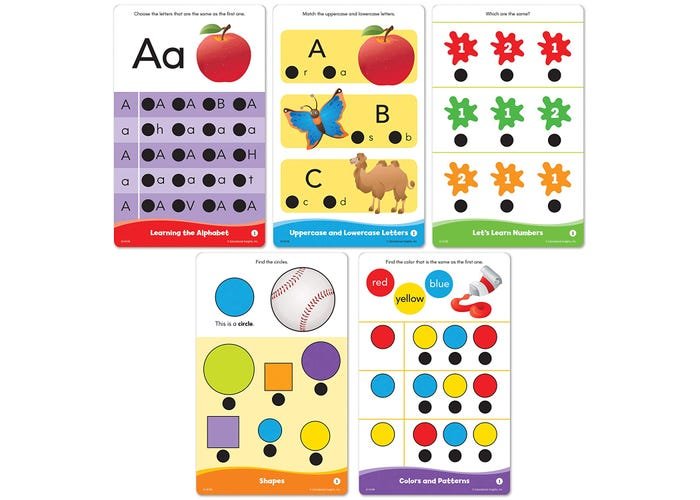 Hot Dots® Jr. Getting Ready for School! Set with Ace—The Talking, Teaching Dog® Pen-Hot Dots-Tools 4 Teaching-Classroom Decor and More