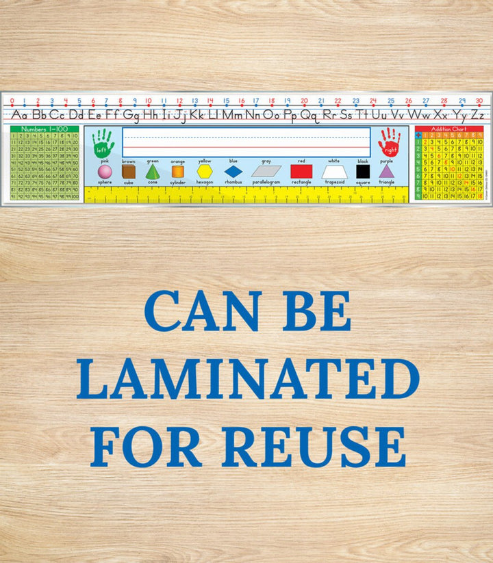 Traditional Manuscript Nameplates Grade 1-3-Nameplates & Name Tags-Tools 4 Teaching-Classroom Decor and More