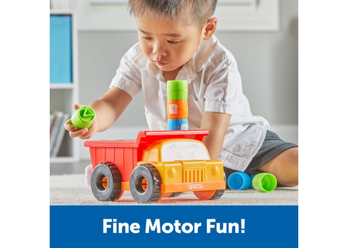 Tony the Peg Stacker Dump Truck-Fine Motor-Tools 4 Teaching-Classroom Decor and More