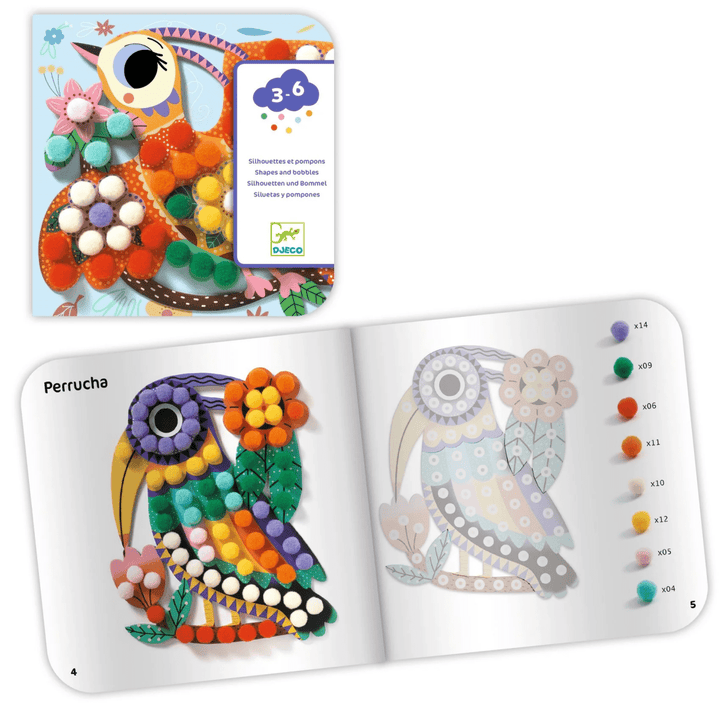 Create with Pompoms-Craft Activity-Tools 4 Teaching-Classroom Decor and More