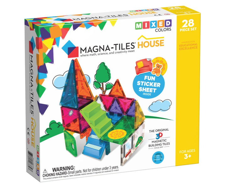 *Magna-Tiles® House 28-Piece Set-Magnatiles-Tools 4 Teaching-Classroom Decor and More