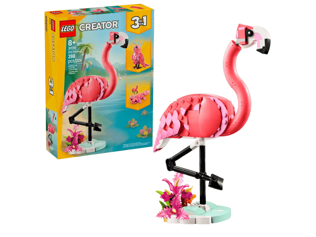 LEGO® Creator Wild Animals: Pink Flamingo-LEGO-Tools 4 Teaching-Classroom Decor and More