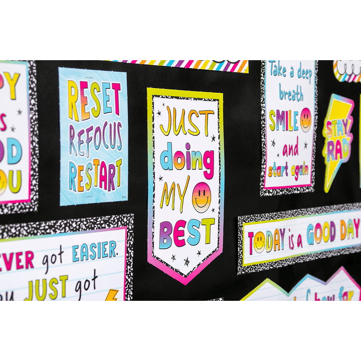 Brights 4Ever Mini Bulletin Board-Mini Bulletin Boards-Tools 4 Teaching-Classroom Decor and More